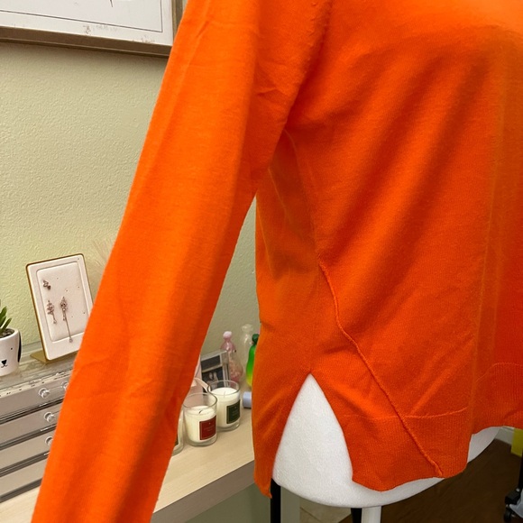 Zara Orange Long Sleeve Sweater - Picture 5 of 5